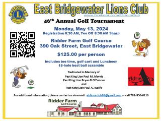 East Bridgewater Kiwanis Club Golf Tournament