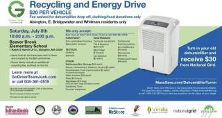 Recycling Energy Food Drive July 8, 2023