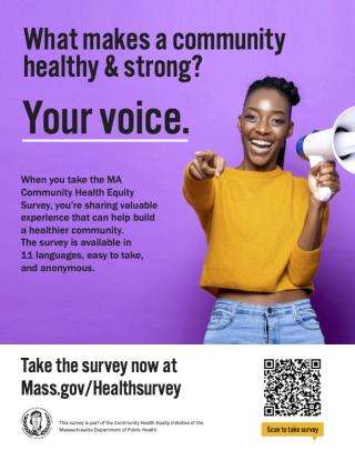 Take the Community Health Equity Survey
